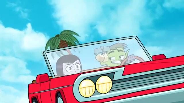 Юные Титаны Вперед БистБой и Рейвен Teen Titans GO BeastBoy And Raven