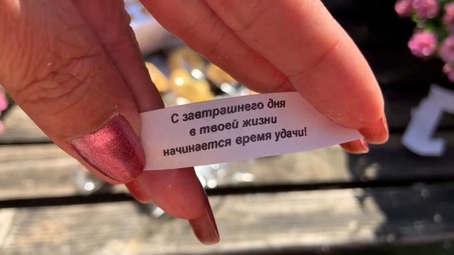 Подарок от подружки, печенье с предсказаниями. смотреть онлайн