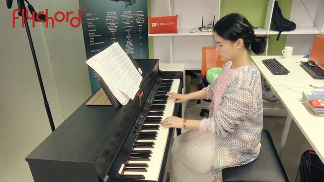 Childhood Memory by Flychord digital piano DP420K смотреть онлайн