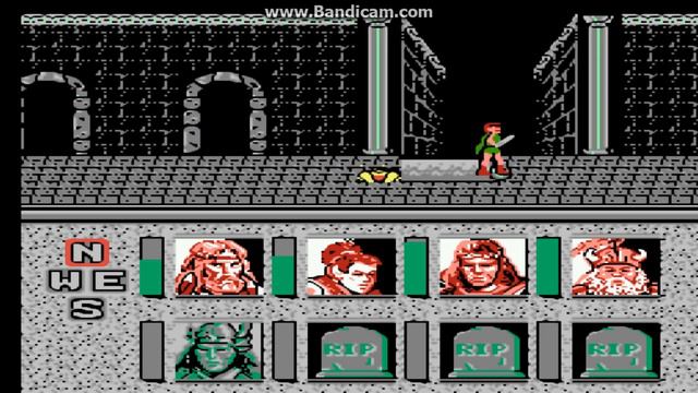 Advanced Dungeons & Dragons-Heroes of the Lance [Japan Version][NES/Dendy/Nintendo] смотреть онлайн