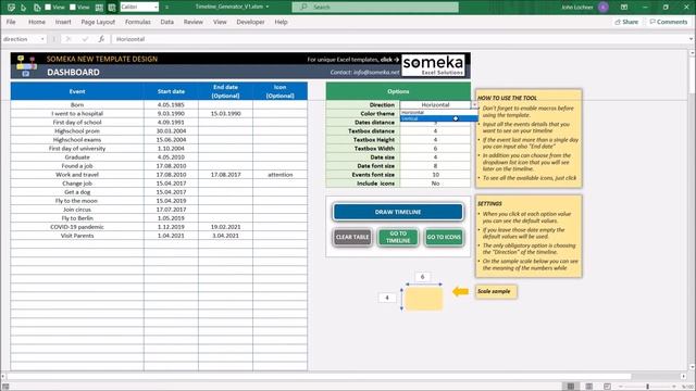 Timeline Template | Create Timeline Chart in Excel Quickly! смотреть онлайн