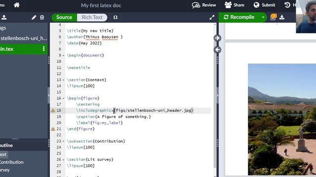 L02: inserting and referencing images in LaTeX on Overleaf смотреть онлайн
