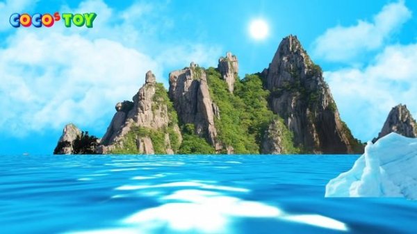 The Mischievous Beluga and The Legendary Megalodonㅣanimals cartoon for childrenㅣCoCosToy