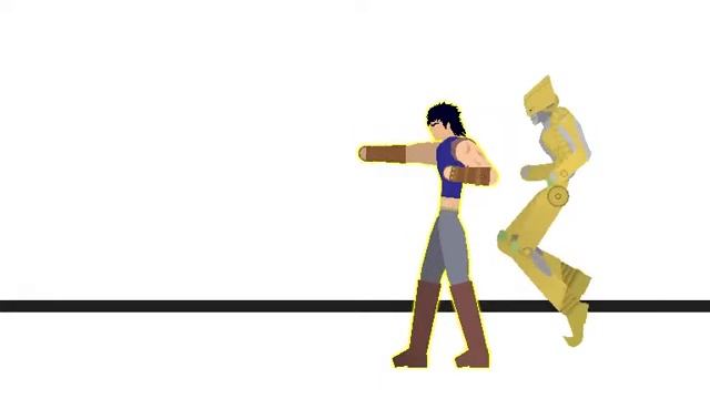 (Just the voice line) Jonathan Za Warudo ||| Stick Nodes смотреть онлайн