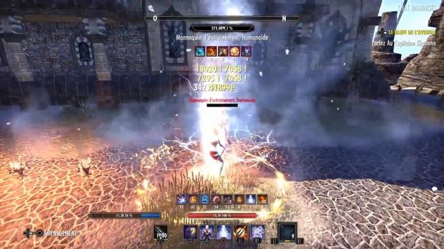 ESO- DPS TEST 46k & Build Magicka Sorcerer NO PET (SummerSet) смотреть онлайн
