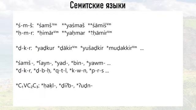 Семитские языки ч.1 (прародина, фонетика, морфология) смотреть онлайн