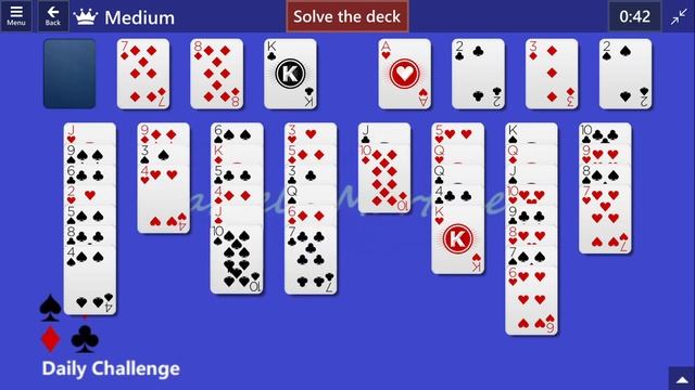 Microsoft Solitaire Collection | FreeCell Medium | February 9, 2023 | Daily Challenges смотреть онлайн