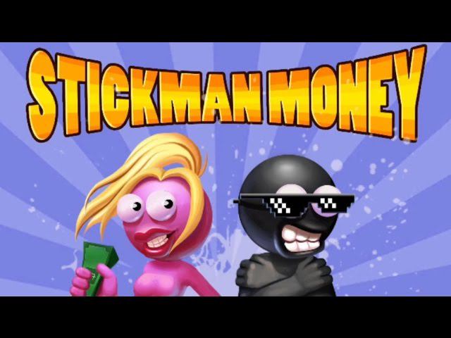 Stickman crazy money - Зарабатываем бабло на Android смотреть онлайн