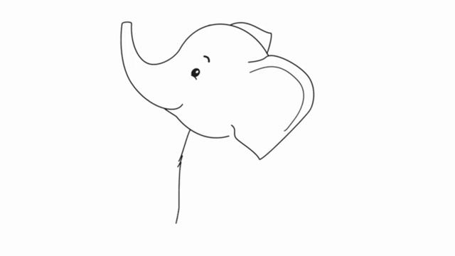 Как нарисовать Слона | How to draw an Elephant смотреть онлайн
