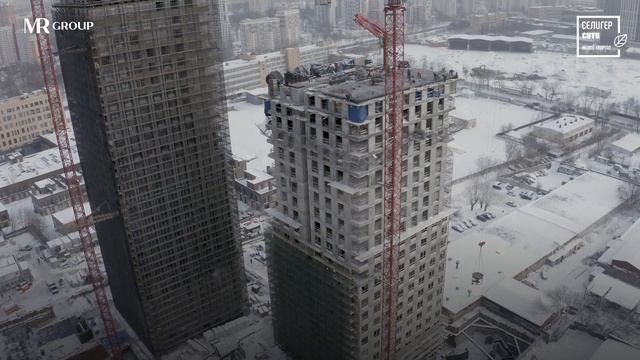ЖК «Селигер Сити» | Декабрь 2021 | Динамика строительства | MR Group смотреть онлайн