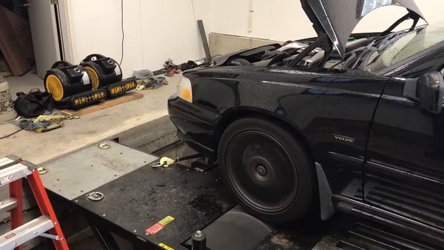 1998 Volvo S70 T5M dyno смотреть онлайн