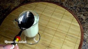 Как очень быстро за 2 минуты сделать кефир из молока.