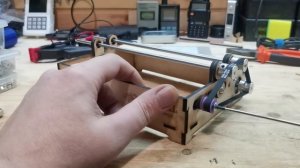 Поворотная ось для лазерного гравера.