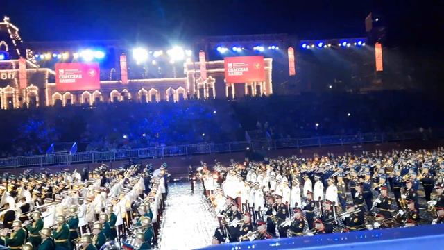 Москва . Спасская Башня .Фестиваль. смотреть онлайн