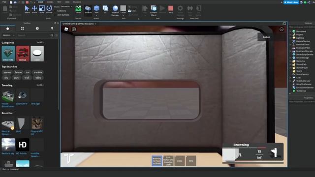 How to Set Up Carbon Engine Guns in Roblox Studio смотреть онлайн