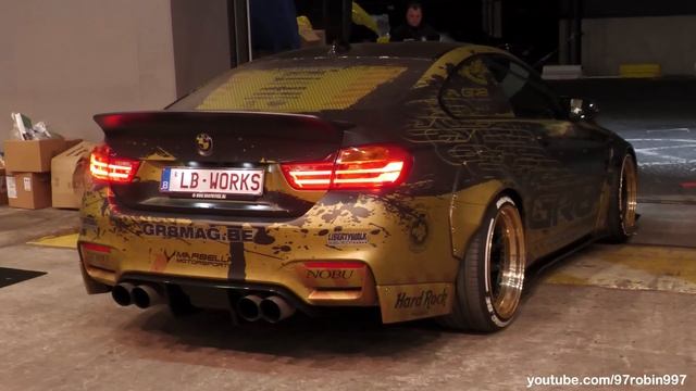 Tuner Cars Leaving A Carshow 2024 | Brussels AutoShow
