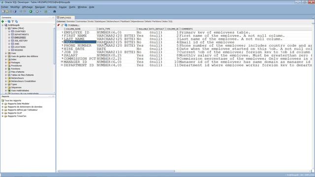 Formation sur Oracle 12 C: 15. Naviguer dans le schéma HR. смотреть онлайн