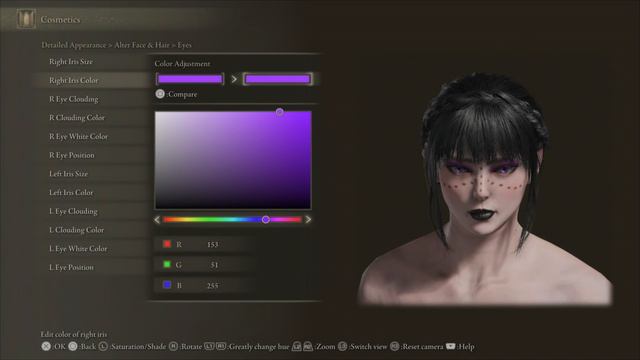 Elden Ring Female Character Creation Goth Girl смотреть онлайн