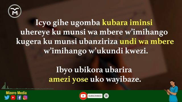 00161: KUBARA UBUREBURE BW’UKWEZI || UKWEZI GUHINDAGURIKA N'UKUDAHINDAGURIKA || UBURYO BWO KUBIKORA смотреть онлайн