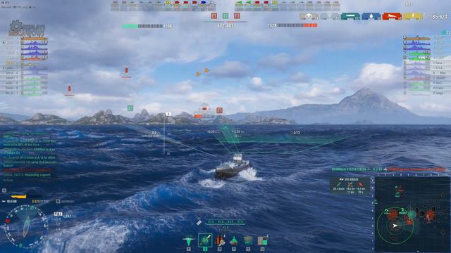 SUBMARINE U-69 4 Kills & 111k Damage | World of Warships Gameplay смотреть онлайн