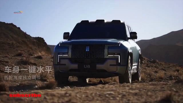 Внедорожник BYD Yangwang U8 бездорожья Умеет плавать и поворачивать на месте