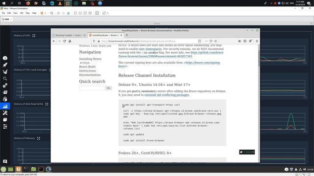 Установка Linux Mint 19.3 “Tricia” Cinnamon [ stacer, hyper, cockpit, brave, lvm2, dfc ] смотреть онлайн