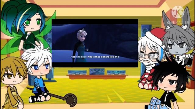 Rise of the guardians react to frozen part 1 gacha life смотреть онлайн