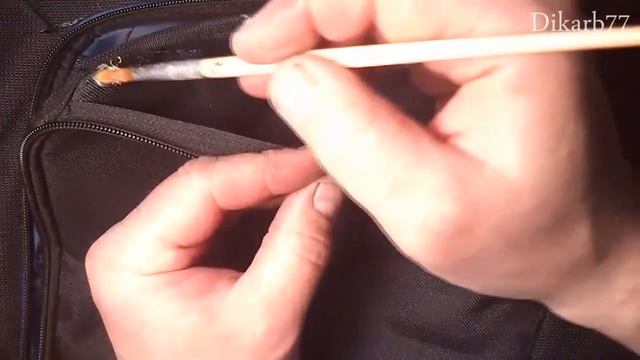 Ремонт сумок. Ремонт разрыва по канту. смотреть онлайн