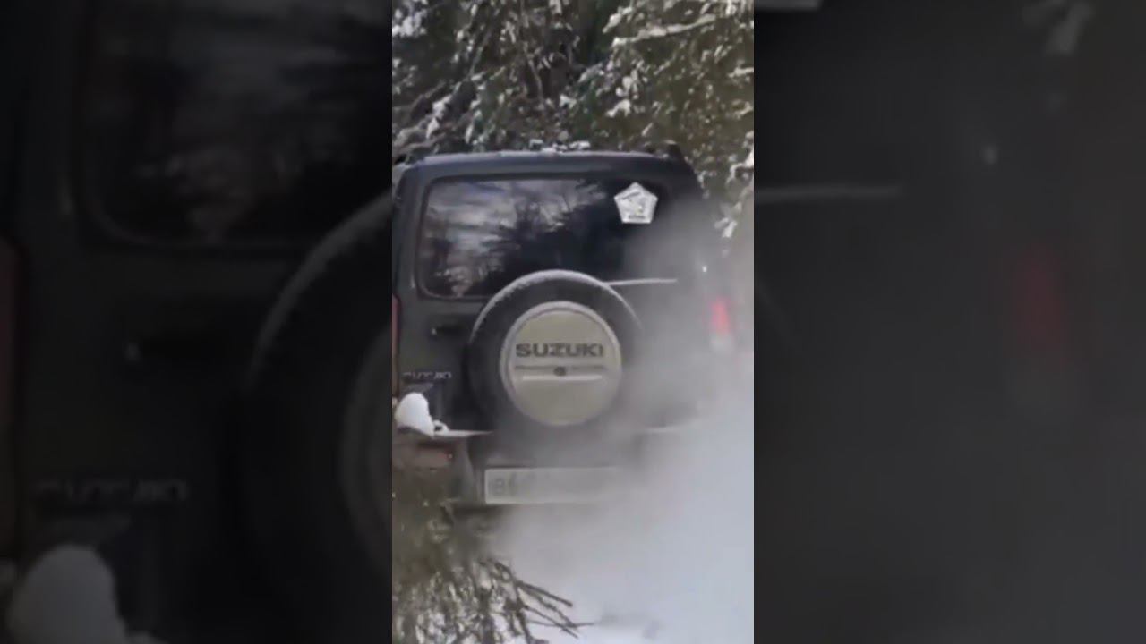 пробивает тропу #suzuki #jimmy #offroad #russia #2023 #оффроуд смотреть онлайн