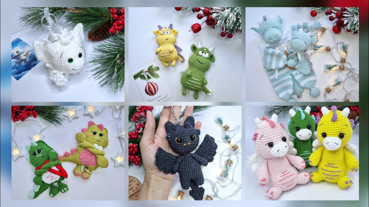 Мой новогодний ассортимент драконов! Что покупают чаще всего. смотреть онлайн