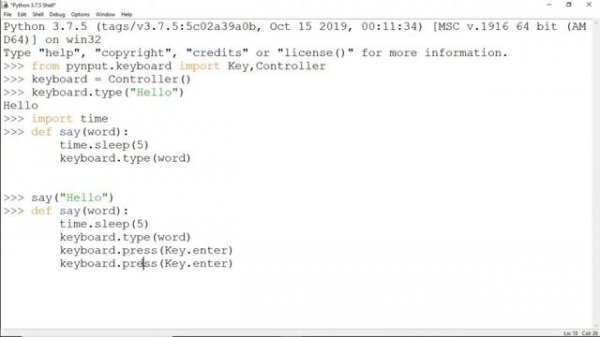 How to control the keyboard with Python in 2020! EASY & FAST(Pynput)