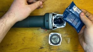 Смазка для редуктора болгарки / Густая смазка в редукторе болгарки / Смазка редуктора УШМ