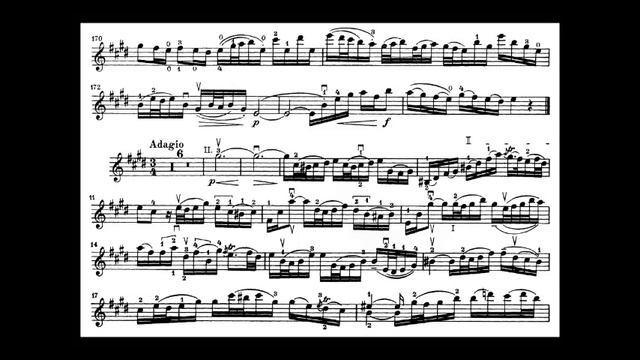Bach, J.S. violin concerto in E major BWV 1042 смотреть онлайн