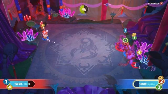 Rabbids Party of Legends Party Mode Gameplay Switch смотреть онлайн