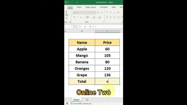 Sum Formula In Excel | Sum Function смотреть онлайн