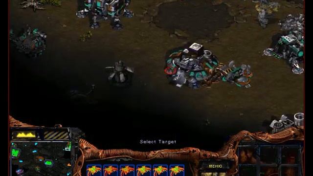Starcraft BroodWar - миссия "большая схватка" (моя кампания) смотреть онлайн
