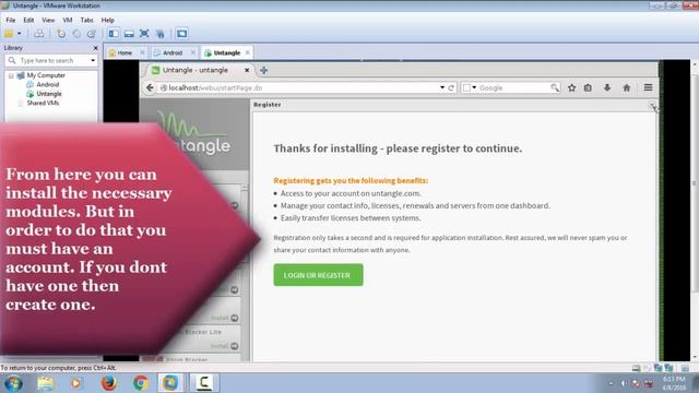 How to install Untangle in VMWare смотреть онлайн