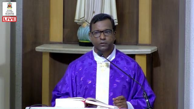 14.03.2024 | English live Mass | Rev. Fr. Joy Sebastian смотреть онлайн