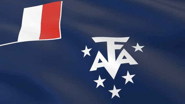 Flag of the French Southern and Antarctic Lands смотреть онлайн