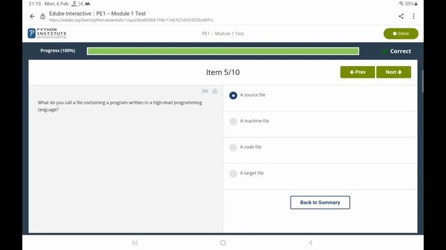 Cisco , Programming essential in Python l part-1 : Module -1 Test Answers 2023 l 100% score смотреть онлайн