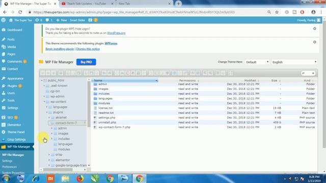 How To Add File Manager In Your WordPress Site 2021 [Hindi] Mr Arun смотреть онлайн