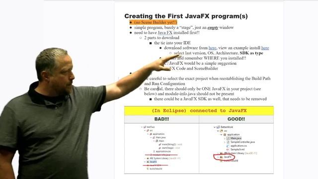 Setting up the First Java FX program смотреть онлайн
