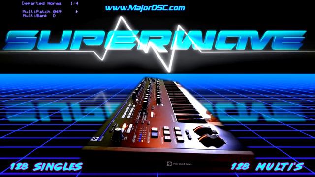 SuperWave Collection for Novation Summit - Full 128 Patch Preview (MULTI's) смотреть онлайн