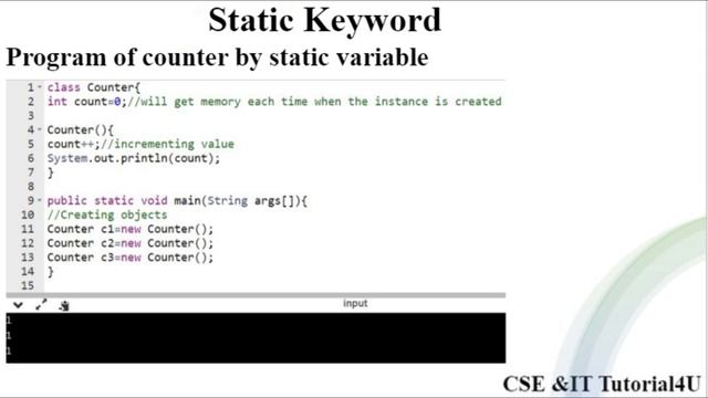 Static Keyword in Java in Telugu смотреть онлайн