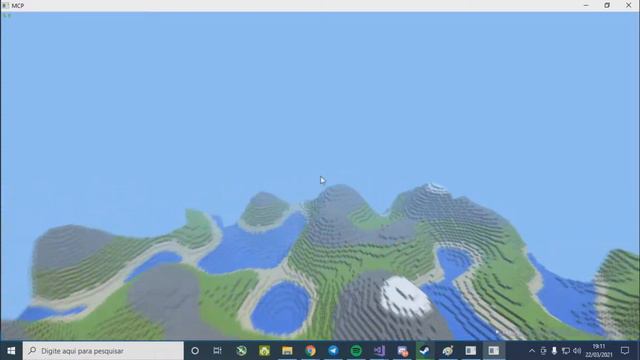 Minecraft terrain clone 2 OpenGL/C++ смотреть онлайн