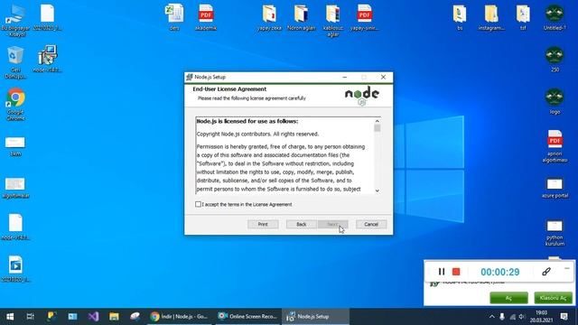 1-Azure Digital Twins(ADT)Explorer için NodeJs 14 Kurulumu смотреть онлайн