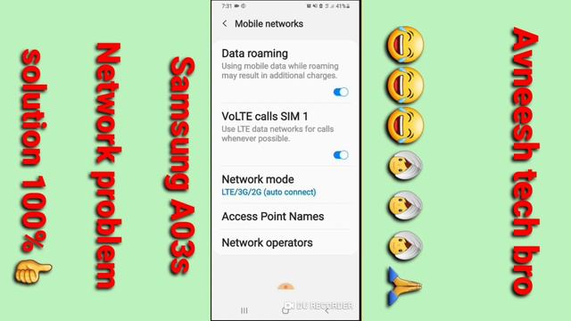 Samsung A03s 4g Volte Network Problem Solve / How To Solve 4g Network Problem Samsung A03s