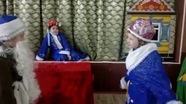 инсценировка русской народной сказки "Морозко", учащихся Набережной общеобразовательной школы смотреть онлайн