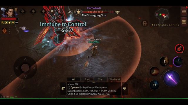 Diablo Immortal Level 799 Wizard SOLO Helliquary Raid Hell VII Difficulty смотреть онлайн