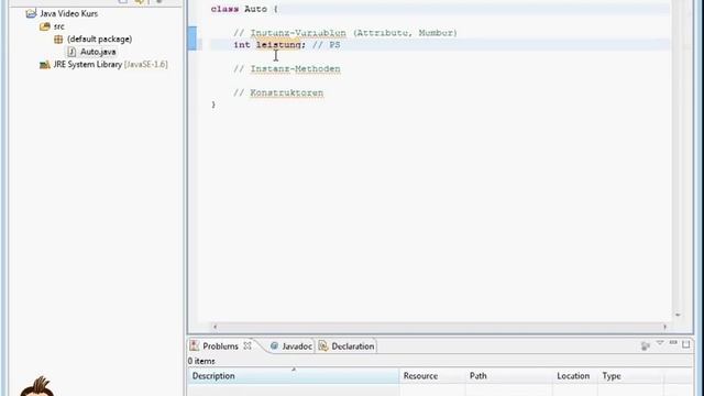Java Instanz-Variablen смотреть онлайн
